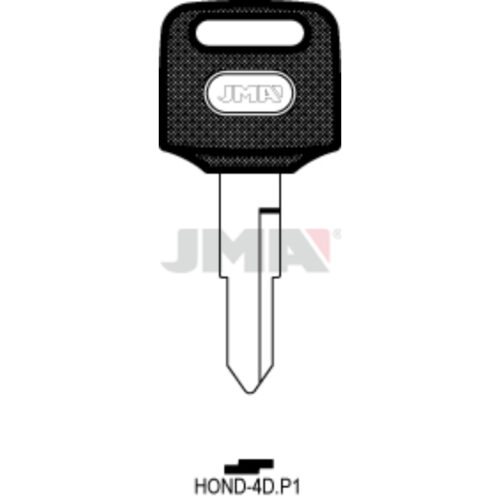 Chei Otel Plastic Negru HOND-4D.P1